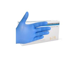 Rękawiczki Jednorazowe Diagnostyczne Nitrylowe Bezpudrowe Niebieskie 100 szt. Rozmiar L
