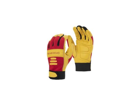 Rękawice Robocze Ochronne Skórzane Rzep X-OPERATOR Rozmiar 10