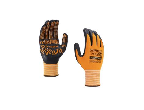 Rękawice Robocze Ochronne pokryte nitrylem X-ORFLEX + Rozmiar 10-XL