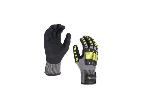 Rękawice Robocze Ochronne Antyprzecięciowe X-IMPACT NI Rozmiar 10