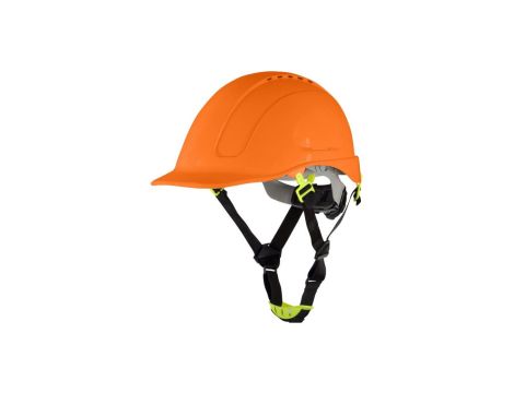 Kask HEŁM Przemysłowy BHP Roboczy Ochronny POMARAŃCZOWY ABS