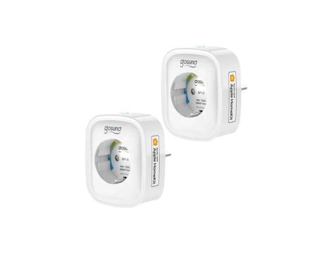 Inteligentne gniazdko WiFi Gosund SP1-H, 2 sztuki (HomeKit) (dwupak)