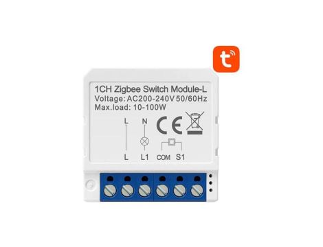 Inteligentny przełącznik dopuszkowy ZigBee Avatto LZWSM16-W1 Bez Neutralnego TUYA