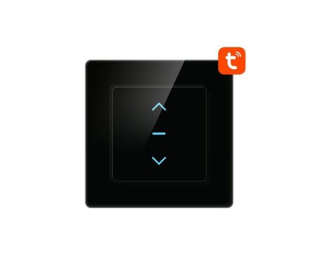 Dotykowy Inteligentny Przełącznik Rolet Wi-Fi Avatto N-CS10-B TUYA (czarny)