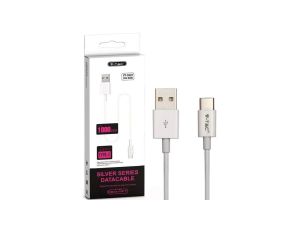 Kabel USB 2.0 typ-C / A (wtyk / wtyk) 1A biały 1m VT-5322 V-TAC