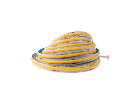 Taśma 1400x LED COB 2835 10W/mb ciepła biała 3000K IP20 24V op=5m V-TAC VT-COB