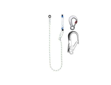 Amortyzator z linką regulowaną LB100 i zatrzaśnikami AZ003 i AZ023 - 2 m