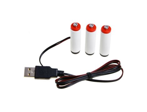 AA 3R6 USB Zamiastbateria - eliminator baterii USB