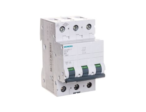 Wyłącznik nadprądowy 3P C 1A 6kA AC 5SL6301-7