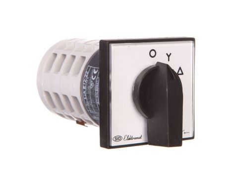 Łącznik krzywkowy 0-gwiazda-trójkąt 5P 12A IP65 Łuk E12-22 921222