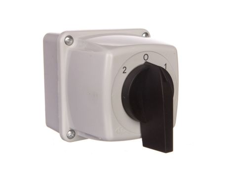 Łącznik krzywkowy 2-0-1 3P 25A w obudowie IP44 Łuk E25-73 sieć-agregat 952572