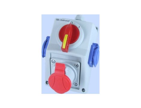 Zestaw instalacyjny 0-I 16A 4P + 2x 2P+Z IP54 C16-18.2 971660