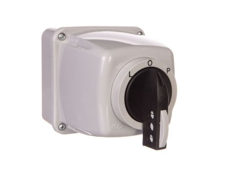 Łącznik krzywkowy L-0-P 3P 16A na kłódkę IP65 Łuk 16-43/5 921668