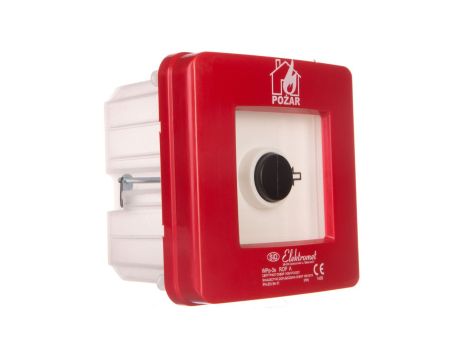 Ręczny ostrzegacz pożarowy 2R 12A IP65 WPp-3s ROP A 921554