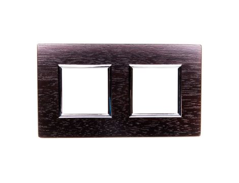 DANTE Ramka podwójna drewno WENGE 4523382