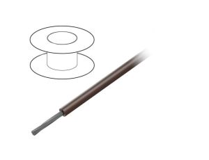 3050-BR001 Przewód na rolce 305m linka Cu 24AWG PVC brązowy 300V