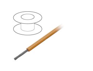 3057-OR005 Przewód na rolce 30,5m linka Cu 16AWG PVC pomarańczowy 300V