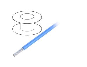 3252-BL001 Przewód na rolce 305m linka Cu 20AWG PVC niebieski 300V