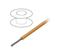 3053-OR005 Przewód na rolce 30,5m linka Cu 20AWG PVC pomarańczowy 300V