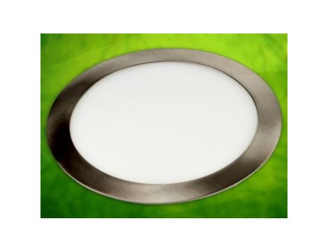 Panel led okragły Round 15W 230V srebrny WW