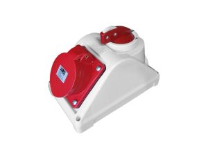 Rozdzielnica skrzynka budowlana z wyłącznikiem 0-1 COMBO 32/5 IP44 / E96062540C