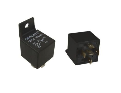 Przekaźnik samochodowy 12V 30A z uchwytem