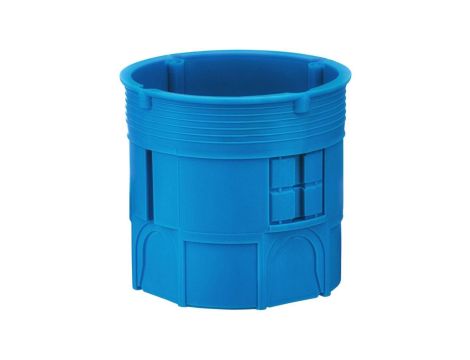 Puszka p/t fi:60 do podtynkowa bez wkrętów, głęboka, niebieska 50 szt. SIMET