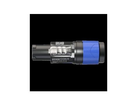 NEUTRIK Wtyk zasilający powerCON 20A 230V 2P+Z niebiesko-czarny na kabel 6,0 do 12,0mm NAC3FXXA-W-S