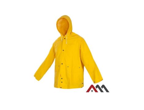Kurtka przeciwdeszczowa PVC żółta, sztormiak, KPD rozmiar XXXL