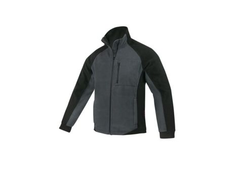 POLAR BHP Bluza robocza polarowa BARDZO CIEPŁA 400G GREY Szara Rozmiar XXL