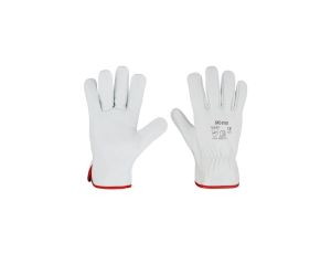 Rękawice Robocze Skórzane Ochronne Skóra Kozia LICO rozm. 9 - L