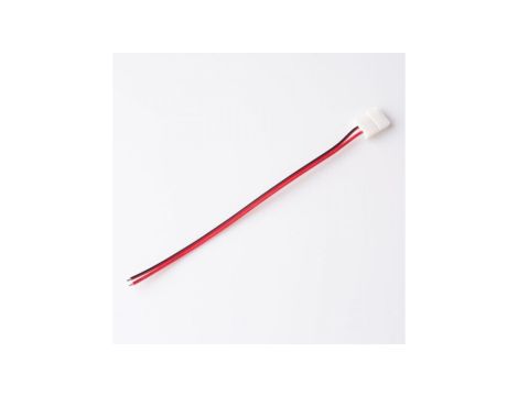 Złączka LED MONO 8mm jednostronna z przewodem