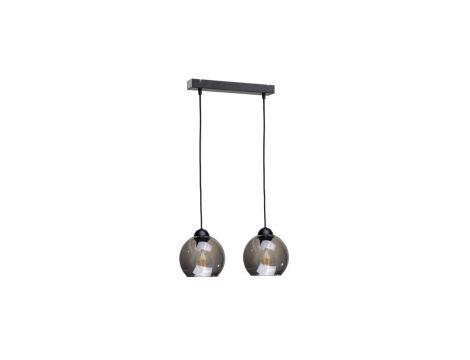 Lampa wisząca nowoczesna 2xE27 YUNO BLACK