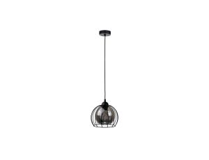 Lampa wisząca loftowa nowoczesna 1xE27 SOLO BLACK
