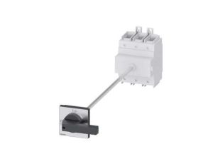 Rozłącznik główny/awaryjny 3P 250A 132kW AC23 400V montaż na płycie w wałkiem pokrętło piórkowe otwory3LD2418-0TK11