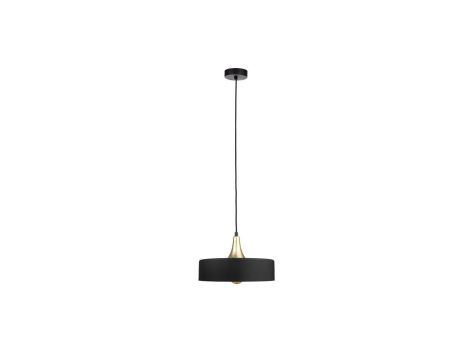 Lampa wisząca nowoczesna 1xE27 EOS BLACK/GOLD