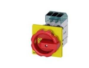 Rozłącznik główny/awaryjny 3P 25A 9kW AC-23 A 400V montaż tablicowy otwór centralny 22,5mm 3LD3154-0TK53