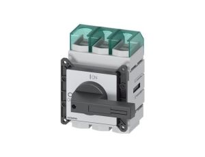 Rozłącznik główny 3P 250A 132kW AC23A 400V montaż tablicowy pokrętło czarne piórkowe 4 otwory 3LD2405-0TK11