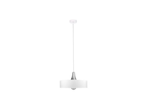 Lampa wisząca 1xE27 EOS WHITE/SILVER