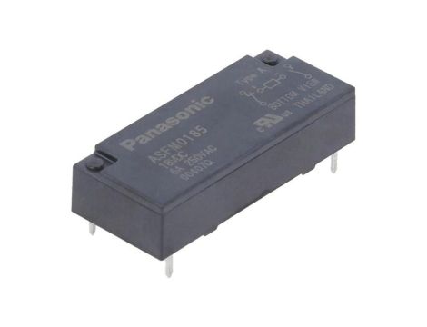 ASFM0185S Przekaźnik miniaturowy NC + NO Ucewki 18VDC 6A 4A/250VAC