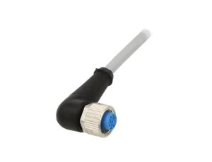 YG2A15-050VB5XLEAX Przewód przyłączeniowy M12 PIN: 5 kątowe 5m wtyk 125VAC 4A