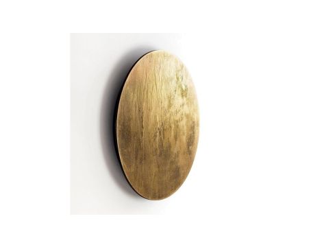 Kinkiet RING LED 10W 130lm 3000K WOOD L Gold wood 10282 Nowodvorski Lighting