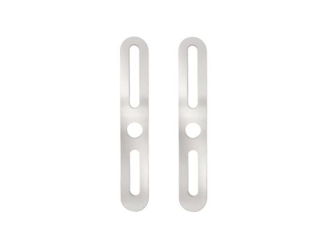 Maskownica pod zamek SLIM UNI przykrywające otwory poprzedniego okucia