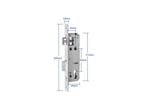 Zamek wpuszczany 3585 dla SmartLock RCF