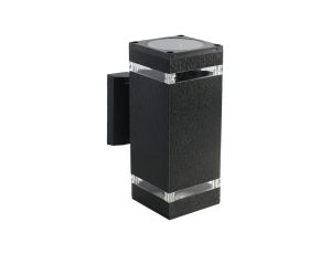 Lampa elewacyjna, kinkiet dwukierunkowy ogrodowy kwadrat 2xE27 IP44 V-TAC VT-968