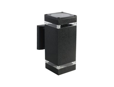 Lampa elewacyjna, kinkiet dwukierunkowy ogrodowy kwadrat 2xE27 IP44 V-TAC VT-968