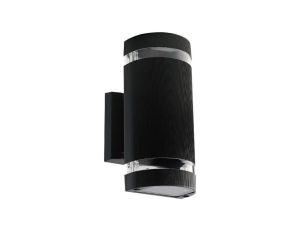 Lampa elewacyjna, kinkiet dwukierunkowy półokrągła 2xE27 V-TAC VT-967