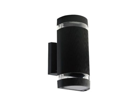 Lampa elewacyjna, kinkiet dwukierunkowy półokrągła 2xE27 V-TAC VT-967