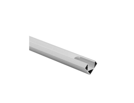 Profil R02 narożny biały +klosz mleczny 2m