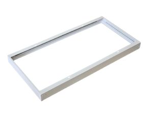 Rama montażowa do panelu led 600x300x44 zatrzaskowa aluminium biała EC20200